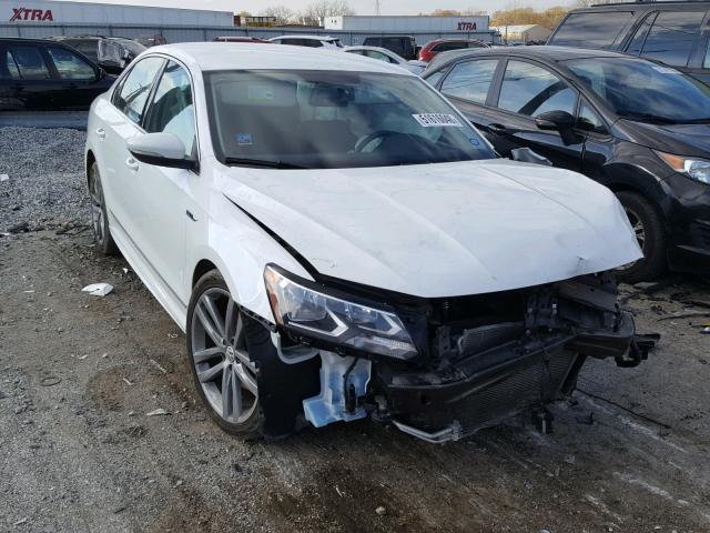 1VWDT7A32HC059469 - 2017 VOLKSWAGEN PASSAT R-L WHITE photo 1