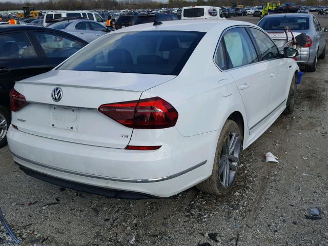 1VWDT7A32HC059469 - 2017 VOLKSWAGEN PASSAT R-L WHITE photo 4
