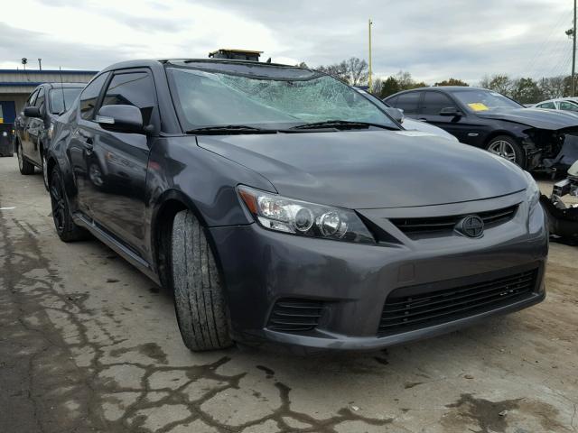 JTKJF5C7XD3055576 - 2013 TOYOTA SCION TC ნაცრისფერი ფოტო 1