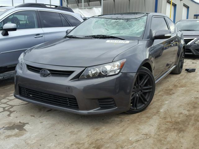 JTKJF5C7XD3055576 - 2013 TOYOTA SCION TC ნაცრისფერი ფოტო 2