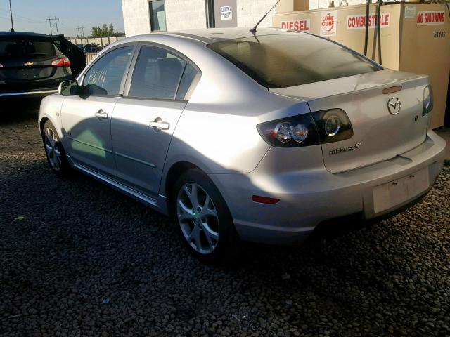 JM1BK323571757072 - 2007 MAZDA 3 S SILVER photo 3