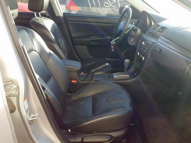 JM1BK323571757072 - 2007 MAZDA 3 S SILVER photo 5