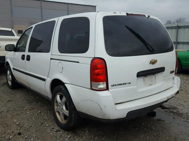 1GNDV23177D180462 - 2007 CHEVROLET UPLANDER L 白色 照片 3