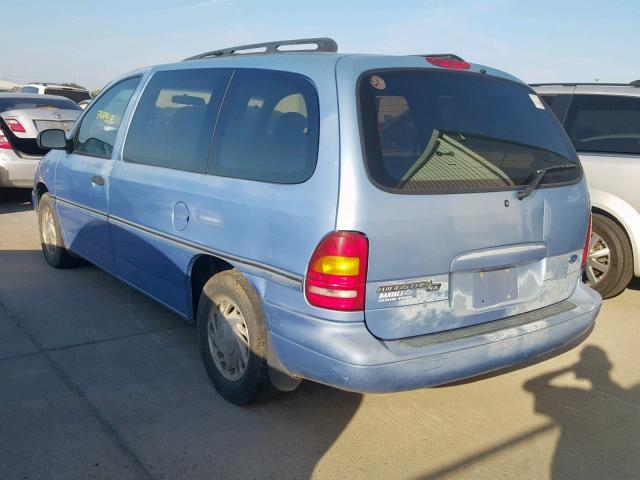 2FMDA5144SBC44051 - 1995 FORD WINDSTAR W BLUE photo 3