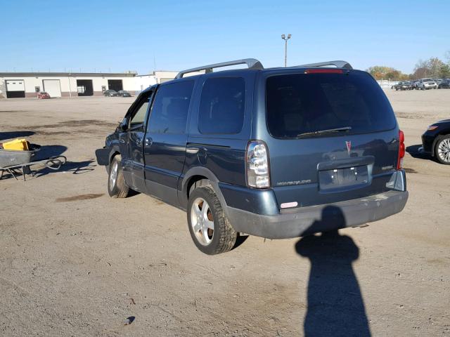 1GMDX33L86D216275 - 2006 PONTIAC MONTANA SV BLUE photo 3