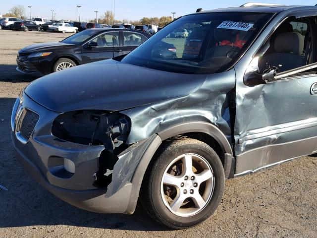 1GMDX33L86D216275 - 2006 PONTIAC MONTANA SV BLUE photo 9