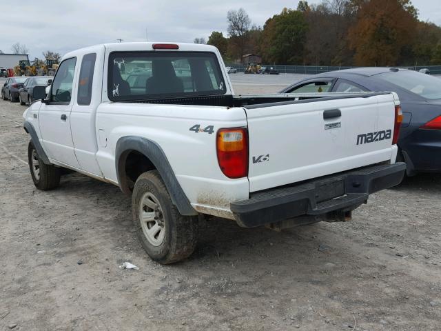 4F4ZR47E55PM01684 - 2005 MAZDA B4000 CAB WHITE photo 3