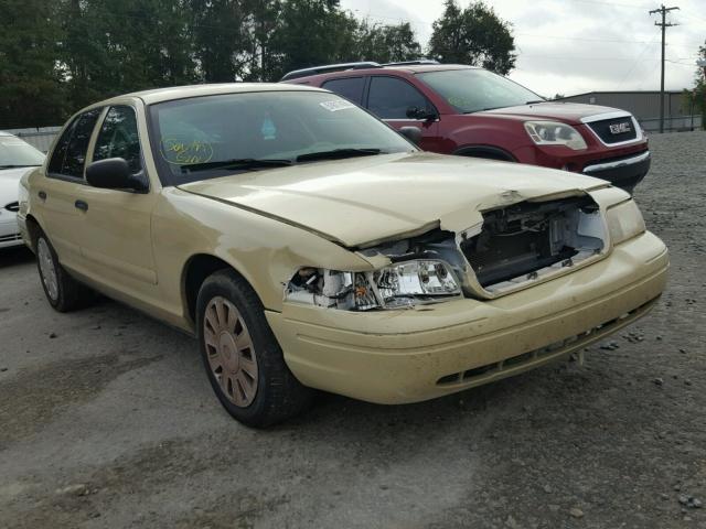 2FAFP71W77X155082 - 2007 FORD CROWN VICT BEIGE photo 1