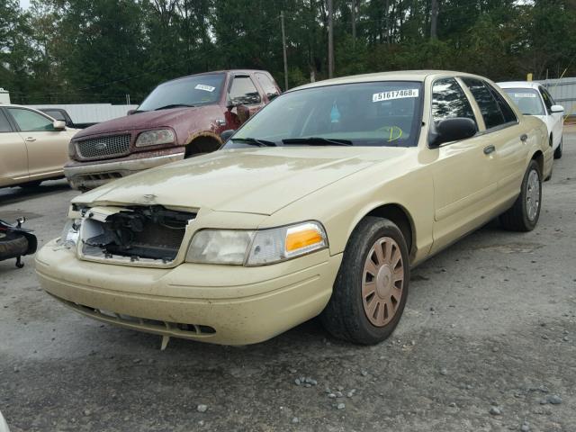 2FAFP71W77X155082 - 2007 FORD CROWN VICT BEIGE photo 2