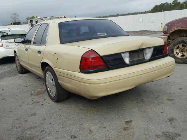 2FAFP71W77X155082 - 2007 FORD CROWN VICT BEIGE photo 3