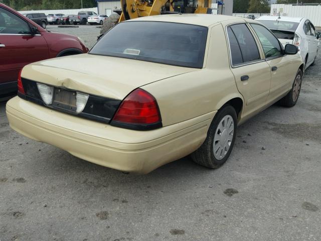 2FAFP71W77X155082 - 2007 FORD CROWN VICT BEIGE photo 4