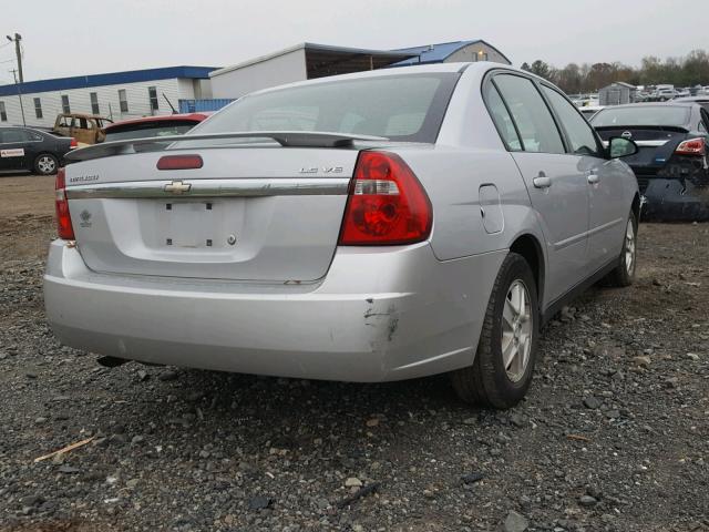 1G1ZT54895F183052 - 2005 CHEVROLET MALIBU LS SILVER photo 4