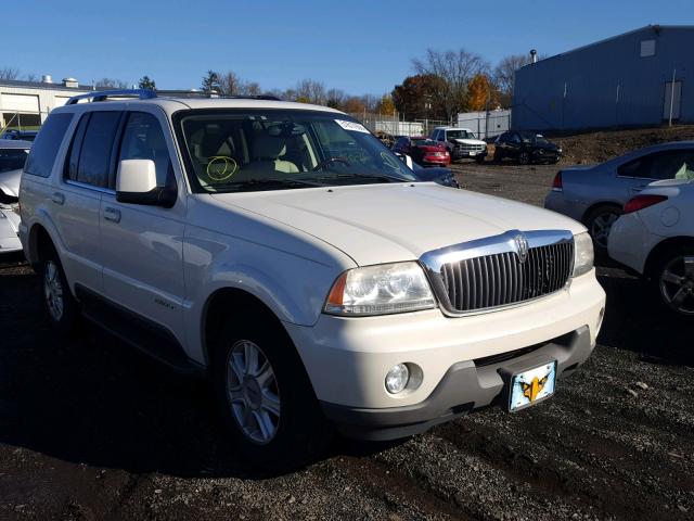 5LMEU88H04ZJ48596 - 2004 LINCOLN AVIATOR 白色 照片 1