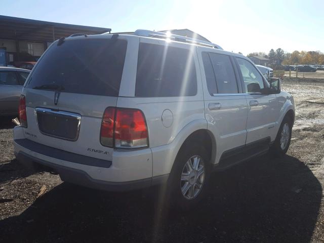 5LMEU88H04ZJ48596 - 2004 LINCOLN AVIATOR 白色 照片 4
