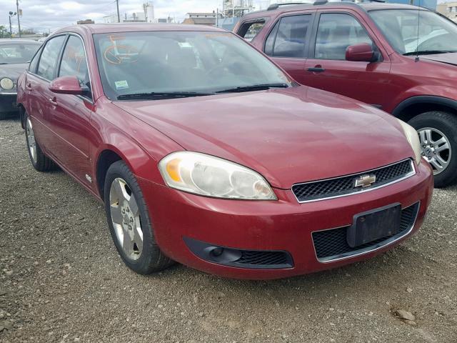 2G1WD58C269261437 - 2006 CHEVROLET IMPALA SUP 栗色 照片 1