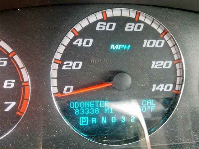 2G1WD58C269261437 - 2006 CHEVROLET IMPALA SUP 栗色 照片 8