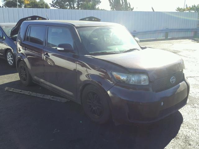 JTLKE50E281035183 - 2008 TOYOTA SCION XB ბურგუნდია ფოტო 1
