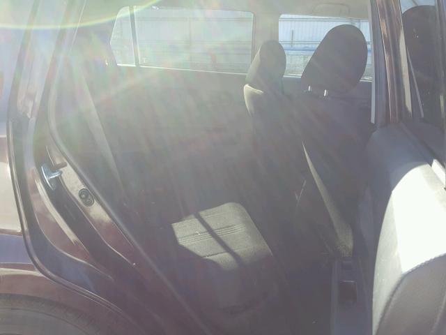 JTLKE50E281035183 - 2008 TOYOTA SCION XB ბურგუნდია ფოტო 6