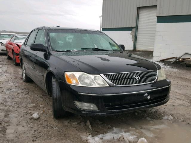 4T1BF28B62U238077 - 2002 TOYOTA AVALON XL BLACK photo 1