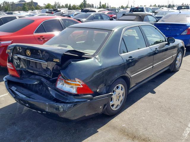 JH4KA965XYC010962 - 2000 ACURA 3.5RL GREEN photo 4