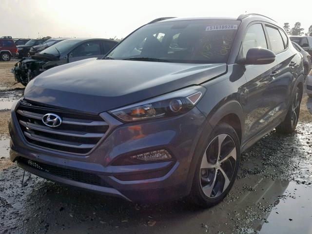 KM8J33A24GU071455 - 2016 HYUNDAI TUCSON LIM GRAY photo 2