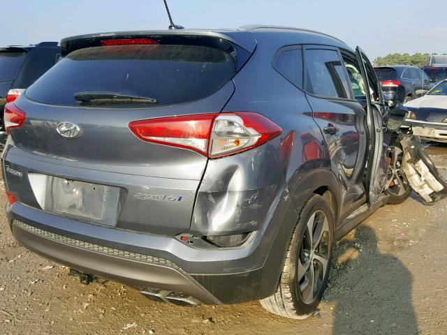 KM8J33A24GU071455 - 2016 HYUNDAI TUCSON LIM GRAY photo 4