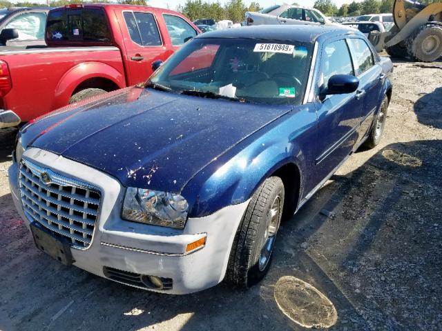 2C3JA53G35H122379 - 2005 CHRYSLER 300 TOURIN BLUE photo 2