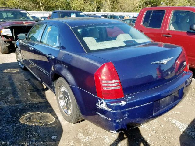 2C3JA53G35H122379 - 2005 CHRYSLER 300 TOURIN BLUE photo 3