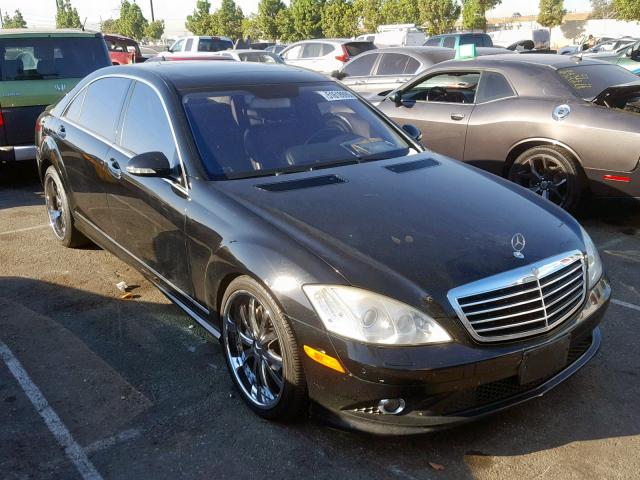 WDDNG71XX7A111686 - 2007 MERCEDES-BENZ S 550 BLACK photo 1