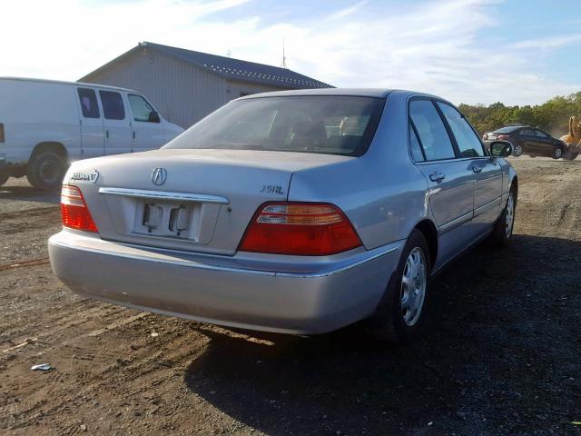 JH4KA9658YC003511 - 2000 ACURA 3.5RL SILVER photo 4