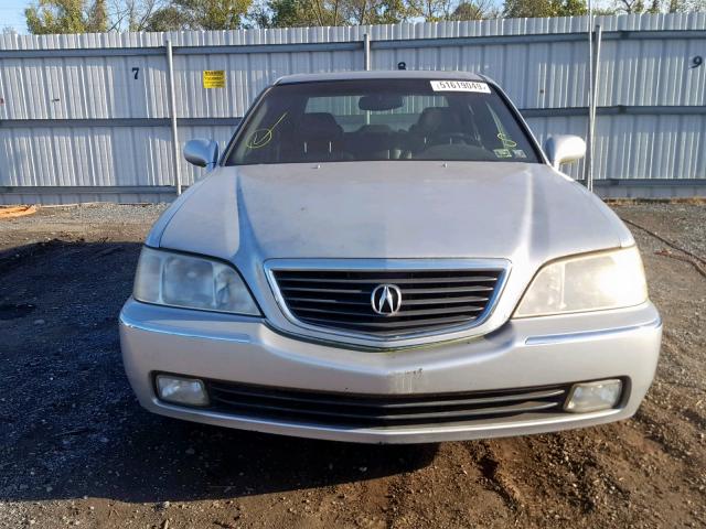 JH4KA9658YC003511 - 2000 ACURA 3.5RL SILVER photo 9