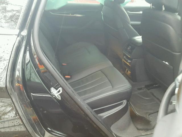 5UXKU2C34H0U28906 - 2017 BMW X6 XDRIVE3 BLACK photo 6