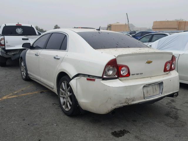 1G1ZE5E11BF184591 - 2011 CHEVROLET MALIBU LTZ თეთრი ფოტო 3