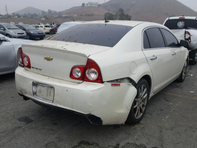 1G1ZE5E11BF184591 - 2011 CHEVROLET MALIBU LTZ თეთრი ფოტო 4