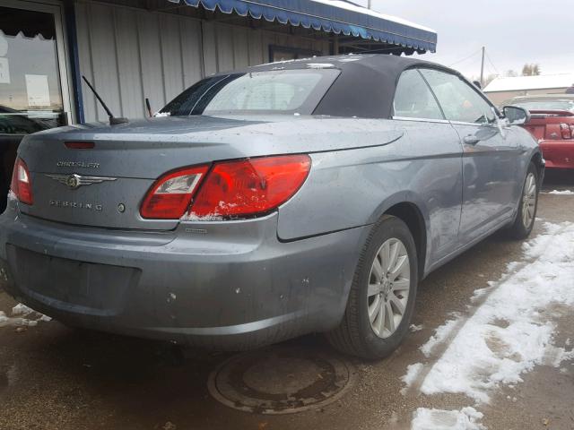 1C3BC5ED7AN148826 - 2010 CHRYSLER SEBRING TO GRAY photo 4