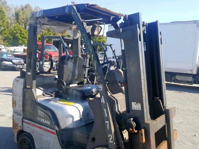 CUL02900677 - 2005 NISSAN FORKLIFT SILVER photo 9