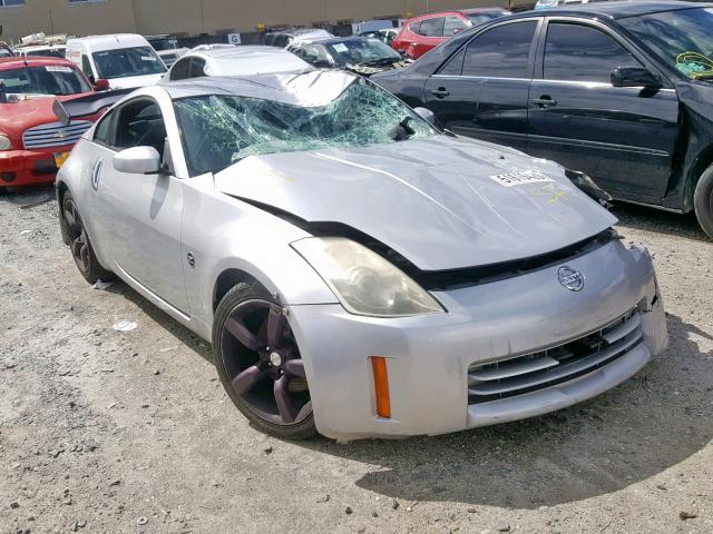 JN1AZ34E76M350814 - 2006 NISSAN 350Z COUPE SILVER photo 1