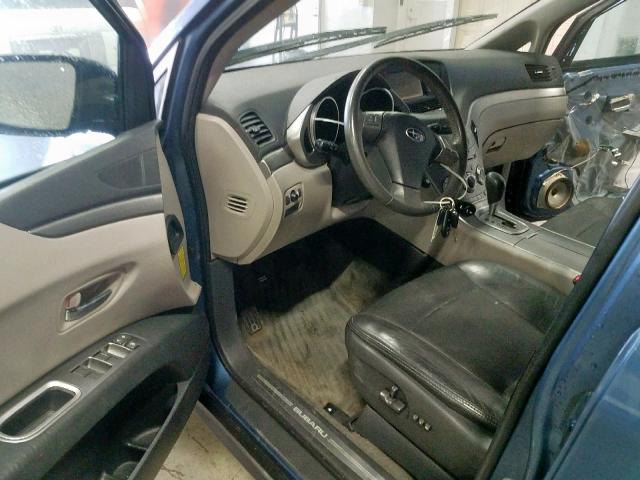 4S4WX85D274401113 - 2007 SUBARU B9 TRIBECA BLUE photo 9