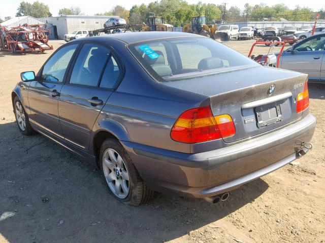 WBAEU33462PF68919 - 2002 BMW 325 XI GRAY photo 3