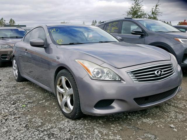 JNKCV64E58M121276 - 2008 INFINITI G37 BASE GRAY photo 1