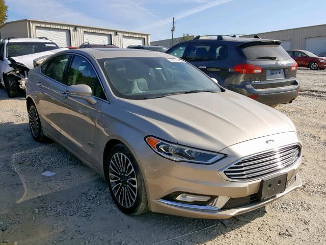 3FA6P0SU9HR152110 - 2017 FORD FUSION TIT GOLD photo 1