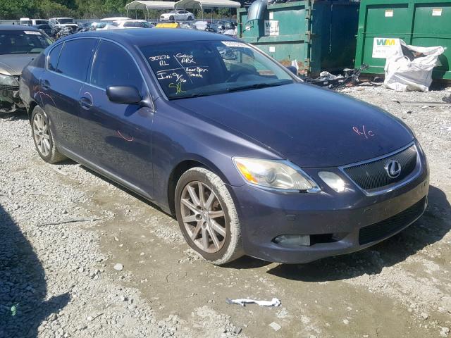 JTHBH96S265010232 - 2006 LEXUS GS 300 GRAY photo 1