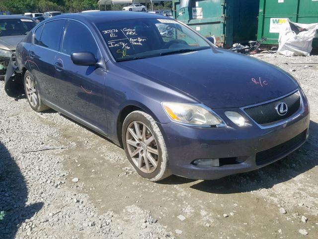 JTHBH96S265010232 - 2006 LEXUS GS 300 GRAY photo 2