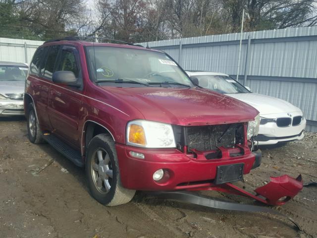 1GKDT13S342344593 - 2004 GMC ENVOY RED photo 1