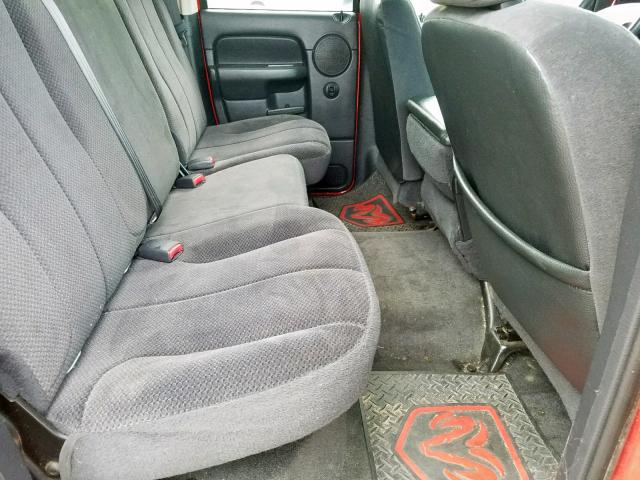 3D7KU28D53G862152 - 2003 DODGE RAM 2500 S Կարմիր լուսանկար 6