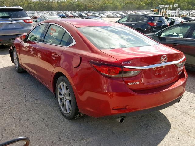 JM1GJ1U66F1163528 - 2015 MAZDA 6 SPORT RED photo 3