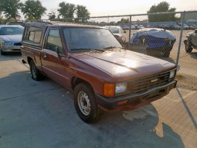 JT4RN50R7G0211047 - 1986 TOYOTA PICKUP 1/2 BURGUNDY photo 4