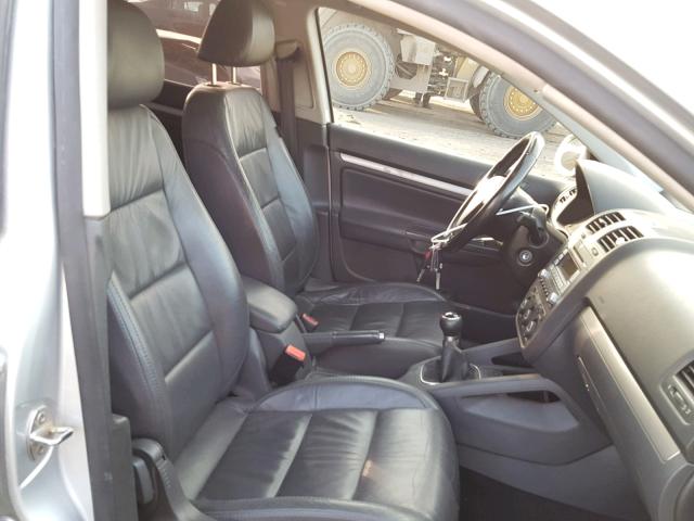 3VWDT71K76M009900 - 2006 VOLKSWAGEN JETTA TDI SILVER photo 5