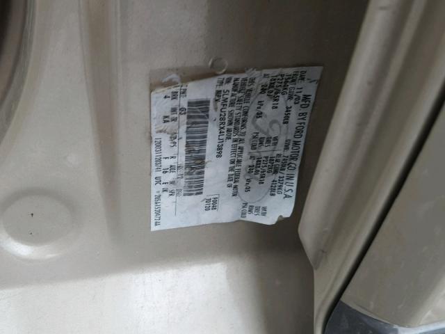 5LMFU28RX4LJ13898 - 2004 LINCOLN NAVIGATOR 棕色 照片 10