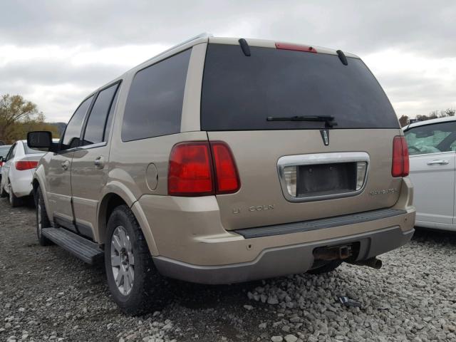 5LMFU28RX4LJ13898 - 2004 LINCOLN NAVIGATOR 棕色 照片 3
